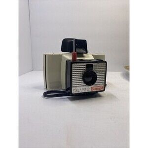 Vintage Polaroid Swinger Model 20 Land Camera, Made in France